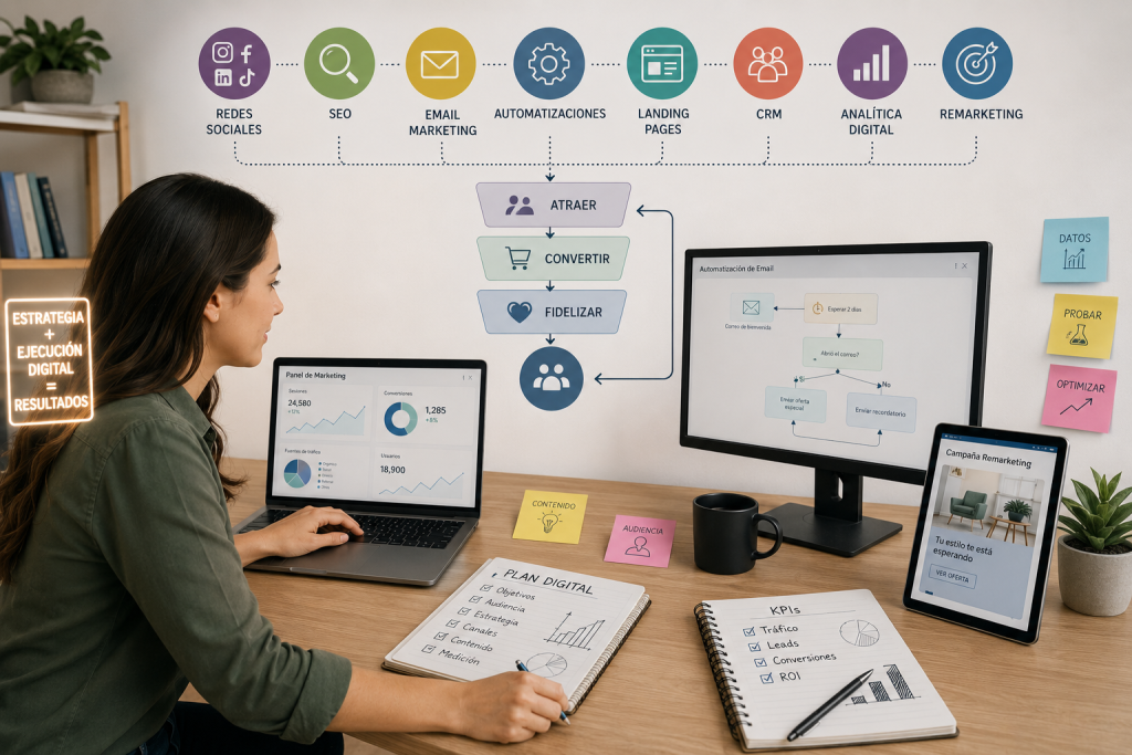 Qué hace una agencia de marketing digital